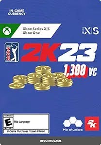 PGA Tour 2K23 - 1,300 VC Pack - Xbox [Digital Code]