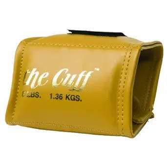 Cando 10-0207 Gold Cuff, 3 lbs Weight, For Wrist or Ankle