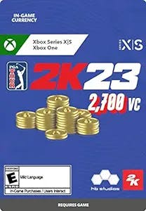 Dunk Your Way to Victory with PGA Tour 2K23 - 2,700 VC Pack!