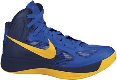 Nike Men's Hyperfuse Basketball Shoes 525022-400 Game Royal/University Gold