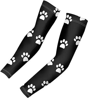 Frestree 2 Packs Sports Outdoor Activities Cooling Arm Sleeves Tattoo Cover Arm Sleeve Cover for Women Men Youth