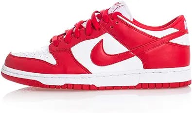 Nike Mens Dunk Low SP St John White/University Red Leather Size