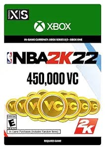 Get Ready to Dunk with NBA 2K22: 450,000 VC - Xbox [Digital Code]!