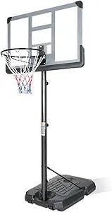 Dunk Like a Pro with ICSPOID Portable Basketball Hoop!