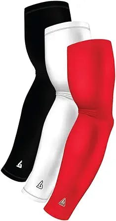 "Stay Cool and Dunk On with Cooling Sports Compression Arm Sleeves - Coach 