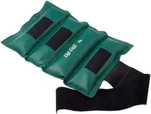 The Deluxe Cuff Ankle and Wrist Weight - 25 lb - Green