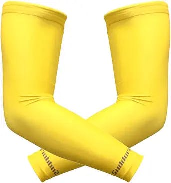 Suddora Arm Sleeves (Pair) - Sun Sleeves for Men and Women w/UV Protection for Cycling, Basketball, Football, Outdoor Sports