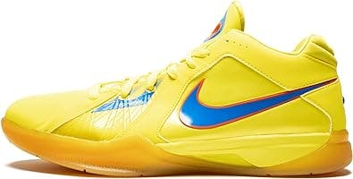 Dunk like a Pro with the Nike Kevin Durant Yellow Basketball Shoe