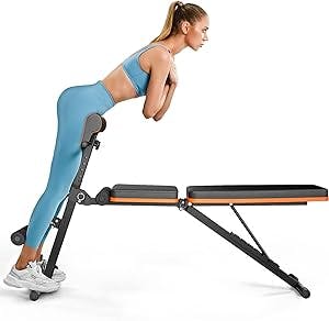 PERLECARE Adjustable Weight Bench: The Perfect Addition to Your Home Gym!