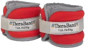 THERABAND Comfort Fit Ankle & Wrist Cuff Wrap Weight Set