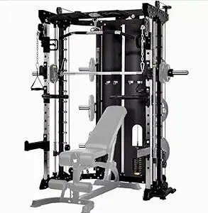 Commercial Home Gym - Smith Machine, Cables with Built in 160 kg Weights