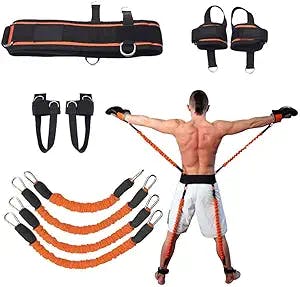Sunsign Speed and Agility Resistance Bands Trainer: The Ultimate Tool for Vertical Jumping and More!