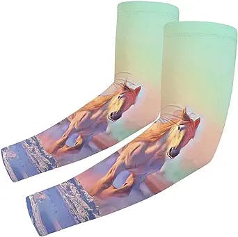 WELLFLYHOM 1 Pair Arm Sleeves for Women Protective Cooling Sleeves Arm Covers