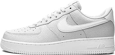 Nike Mens Air Force 1 '07 CT2302 003 Pebbled Leather - Pure Platinum - Size