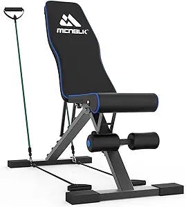 Coach Slam Reviews the MCNBLK Adjustable Weight Bench: The Ultimate Tool to