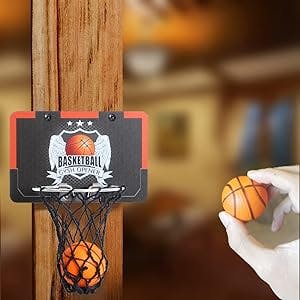 Slam Dunk Your Work Day with the GYSH Indoors Office Desktop Mini Basketbal