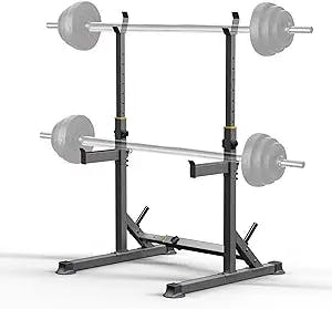 K KiNGKANG Squat Rack,Bench Press Rack Push Up Multi-Function Barbell Rack Weight Lifting Gym Home Gym Equipment