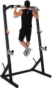 Rack Up Your Fitness Goals with the Powertec Fitness Workbench Half Rack