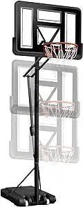 Coach Slam's Review: The Aimking Portable Basketball Hoop System - Dunks fo