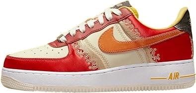 Nike Men's Air Force 1 '07 PRM Habanero Red/Light Curry (DV4463 600)