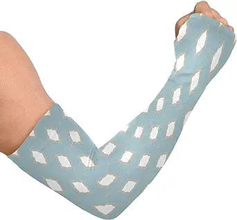 Don't Get Burned - Stay Cool with STAYTOP Geometric Compression Arm Sleeves