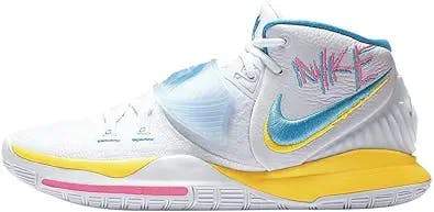 Nike Men's Basketball Shoe Kyrie 6 Neon Graffiti BQ4630-101 Size