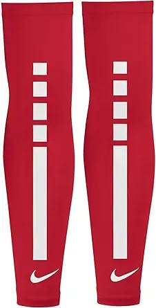 Nike Basketball Adult Elite UV Sleeves 2.0 Red/White Large/X-Large