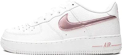 Nike Unisex Air Force 1 LE (GS) Sneaker, Kids, White/White