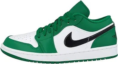 Nike Mens Air Jordan 1 Low "Pine Green" Basketball Shoe (9.5)