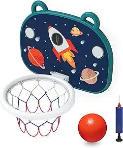 Basketball Hoop Indoor for Kids，AISTARTOK Indoor Basketball Hoop, No Drilling Required, Easy to Install, Foldable Toddler Toys for 2-4 Year Old Boys Girls