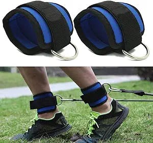 BESPORTBLE 2pcs Sport Ankle Strap Gym for Cable Machines for Butt and Leg W