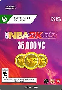 Get Ready to Dunk with NBA 2K23 - 35000 VC Digital Code for Xbox!