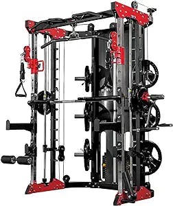 Coach Slam's Review: The Atlas Strength Home Gym Smith Machine with Pulley 