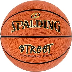 Spalding Outdoor Basketballs, Performance Rubber Cover Stands up to Asphalt or Concrete - 29.5", 28.5", 27.5"