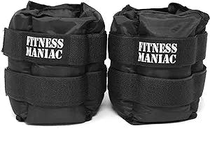 New Ankle Weight Adjustable Strap Wrist Weights 16 Lbs (2 X 8 Lbs) Ankle Weights
