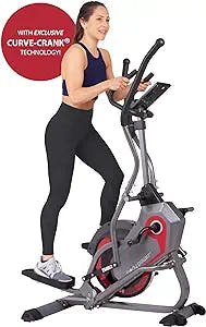 Elevate Your Fitness Game with Body Power Patented 2-in-1 Elliptical Machin