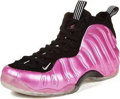 Dunk Like a Boss with NIKE Mens Air Foamposite One Pink Pearl Synthetic Bas