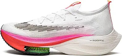 Nike Mens Air Zoom Alphafly Next% FK DJ5455 100 - Size 15 White/Black