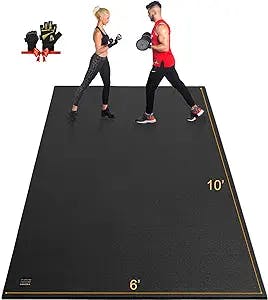 The GXMMAT Extra Large Exercise Mat is the Dunk Coach's dream come true. Th