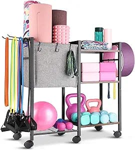 Get Your Gym Gear Organized: Yoga Mat Storage Rack Review