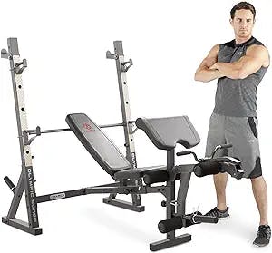 Get Shredded and Jump Higher with the Marcy Olympic Weight Bench