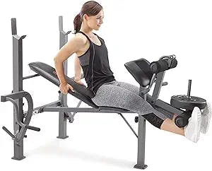 Get Fit With the Marcy Standard Weight Bench - Your Home Gym's Best Friend