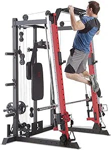 Marcy Smith Machine Cage System Home Gym Multifunction Rack, Customizable Training Station