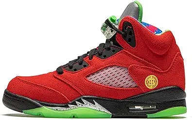 Nike Jordan 5 What The Red/Yellow/Multi-Color Grade School