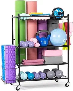 UMINEUX Yoga Mat Storage Racks: The Ultimate Storage Hack for Your Home Gym