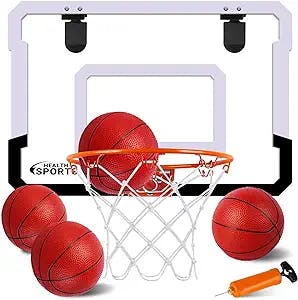 Can You Slam Dunk? Find Out with the Indoor Mini Basketball Hoop for Door!