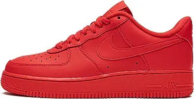 Nike Men's Air Force 1 '07 An20 Basketball Shoe, University Red/University Red, 6.5