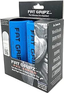 Fat Gripz Pro - The Simple Proven Way to Get Big Biceps & Forearms Fast - At Home Or In The Gym (Winner of 3 Men’s Health Magazine Awards) (2.25” Outer Diameter)