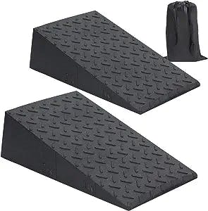 Squat Wedge – Slant Board for Squats Non-Slip Squat Wedge Blocks Improve Squat and Strength Performance Calf Stretcher for Physical Therapy Foot Stretcher