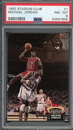 The GOAT of Trading Cards: Michael Jordan 1992 Stadium Club Basketball Card
